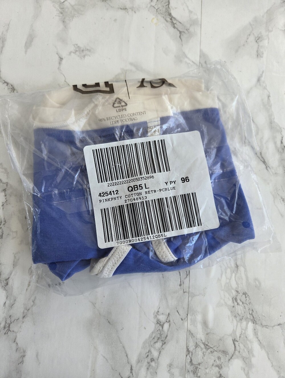 Victoria's Secret Logo Cotton Dorm Boyshort Panties L NWT - Picture 6 of 8